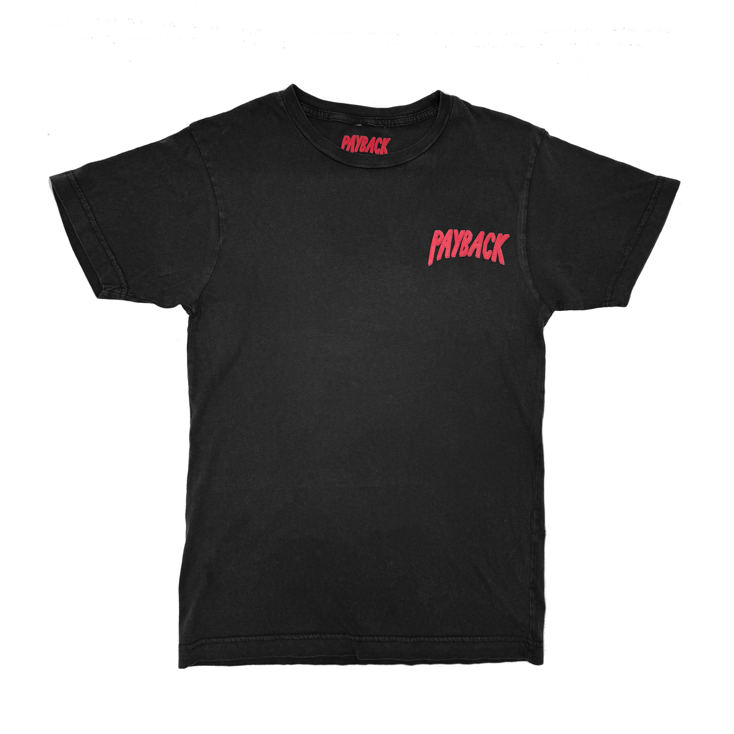 Payback Ghost Tee - Vintage Wash Black