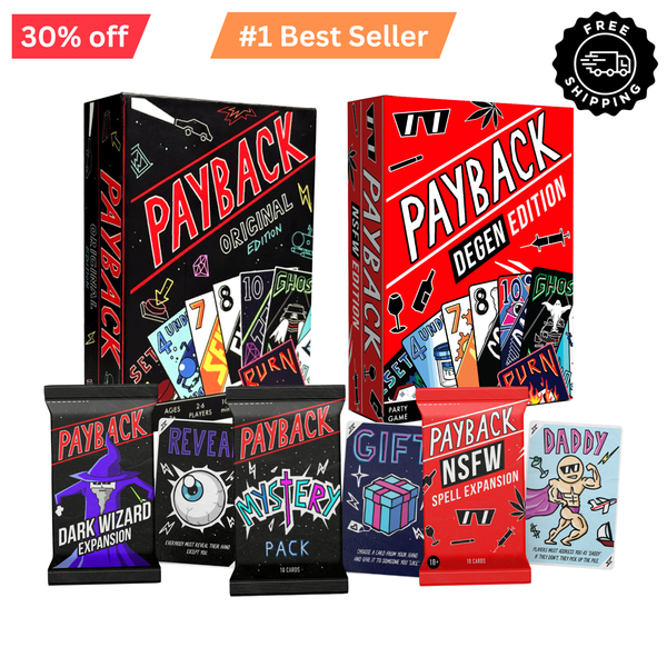 The Party Pack - 2 Games + 3 Expansions (12 Players)