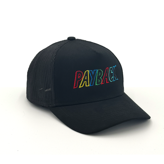 Payback Hat - Cotton and Mesh, Multicolor